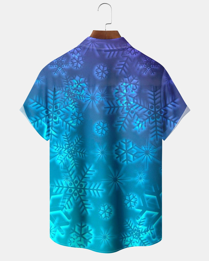 Alohadaddy® Holiday Halloween Graphic Print Button-Down Pocket Cardigan-Style Men&