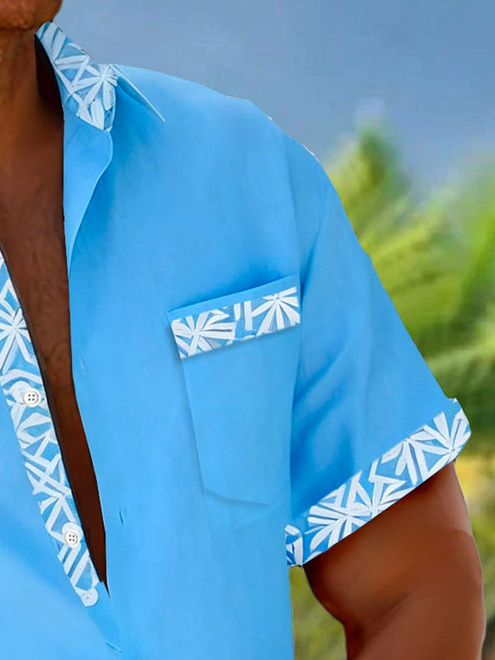 Alohadaddy® Hawaiian Floral Print Men&