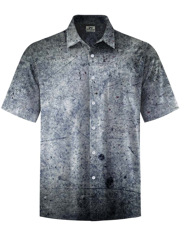 Alohadaddy® Casual Abstract Print Art Pocket Stretch Men&