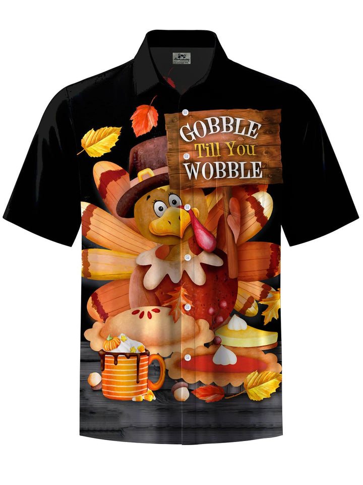 Alohadaddy® Vintage Turkey Art Print Pocket Stretch Men&