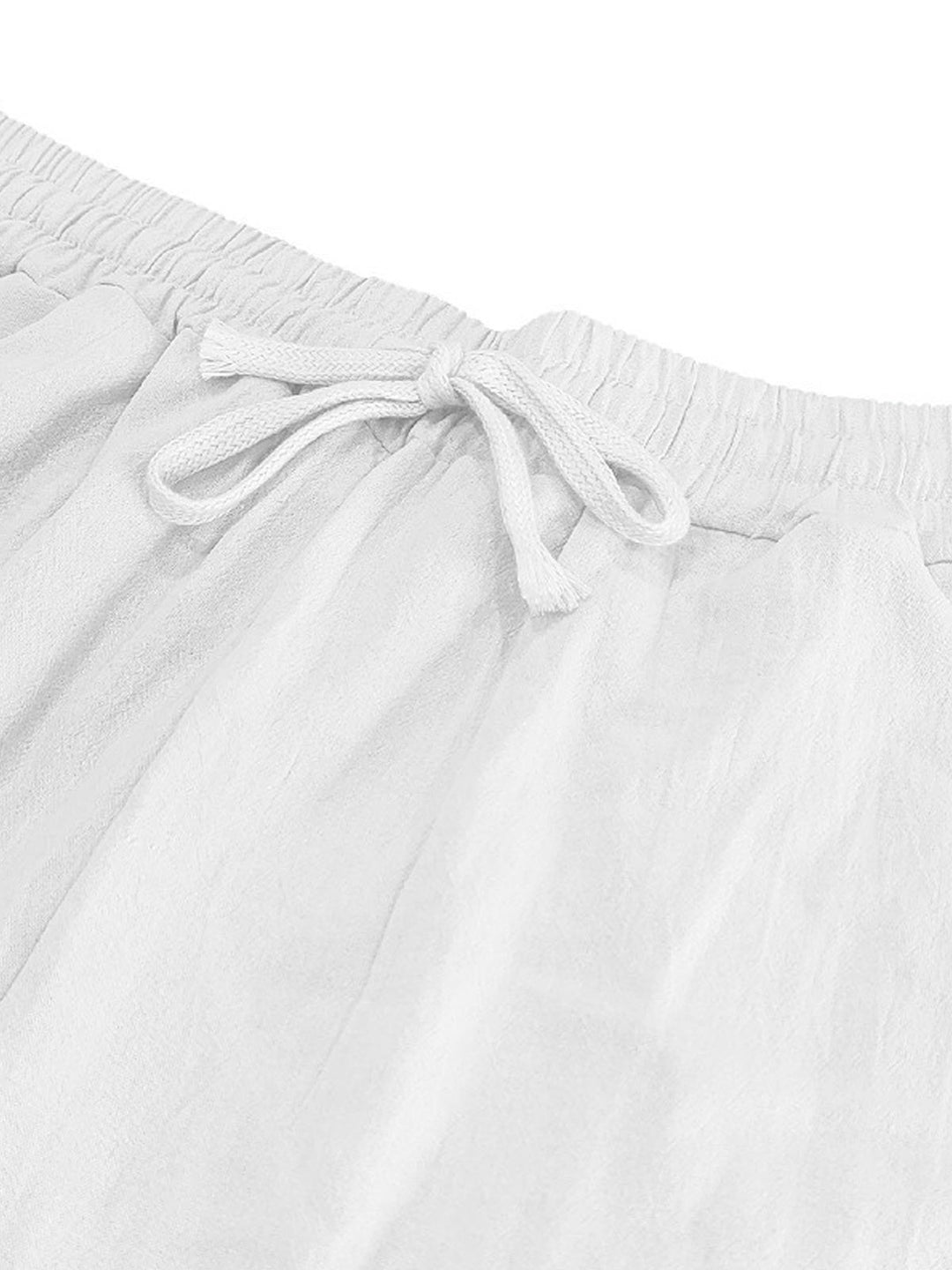 Alohadaddy Casual Basic Cotton and Linen Men&