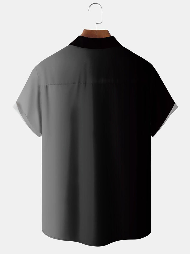 Alohadaddy Vintage Gradient Music Note Plus Size Men&