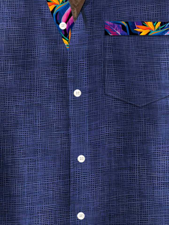 Alohadaddy® Vintage Hawaiian Floral Print Men&