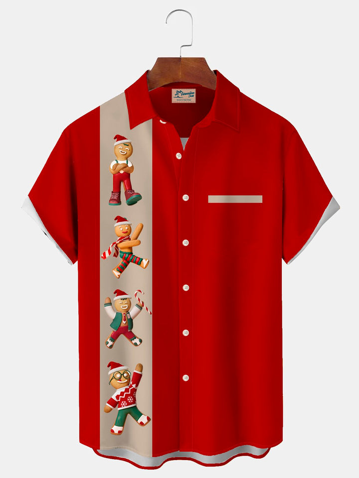 Alohadaddy Christmas Cartoon Fun Printed Men&
