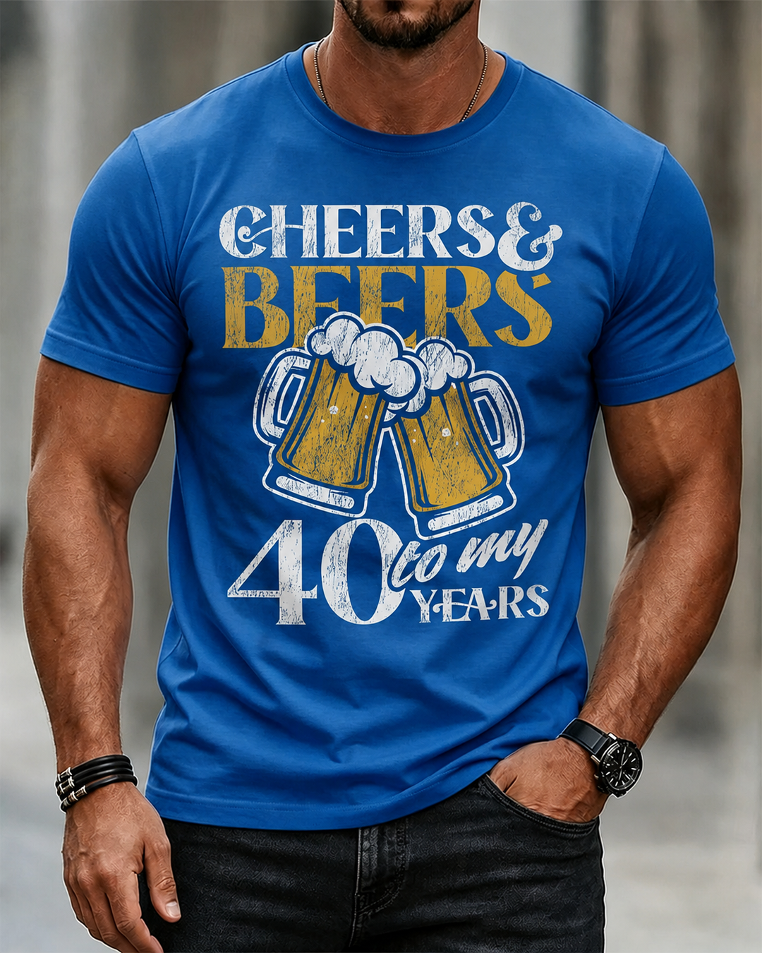 Alohadaddy Casual Crew neck Oktoberfest Print T-shirt