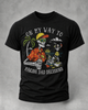 Alohadaddy Casual Crew neck Skull Print T-shirt