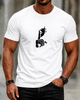Alohadaddy Casual Crew neck Portrait Print T-shirt