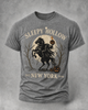 Retro Halloween Pumpkin Print T-shirt