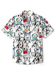 Alohadaddy Cartoon Animal Puppy Summer Beach Casual Shirt