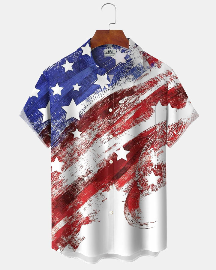 Alohadaddy® Casual Independence Day Men&