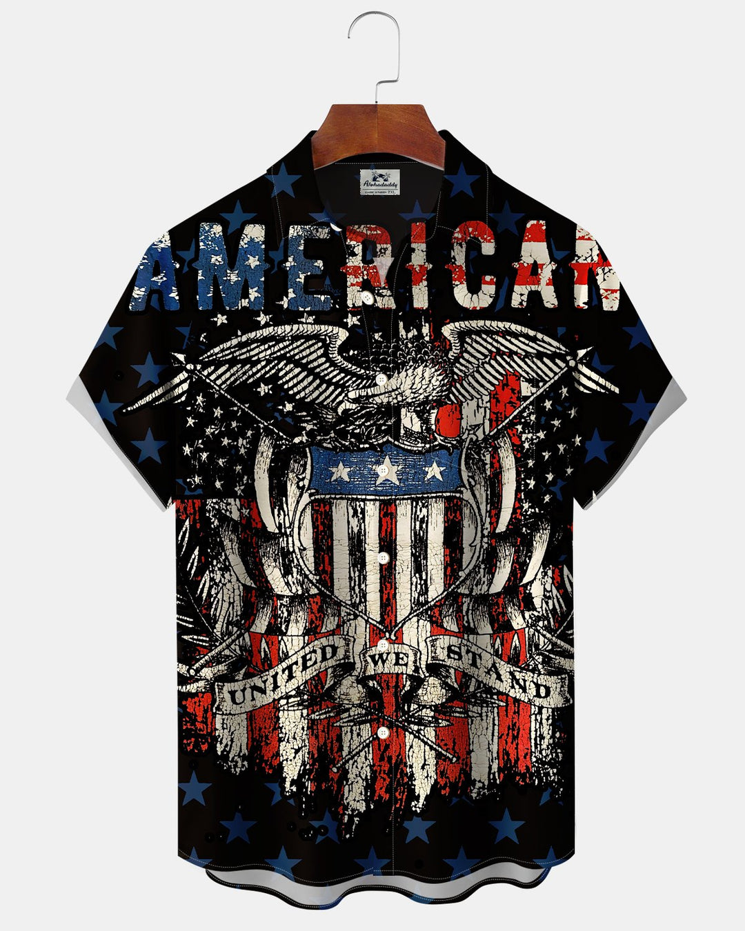 Alohadaddy® Casual Retro Independence Day Men&