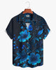 Alohadaddy® Casual Style Floral Print Men's Short-Sleeved Shirt