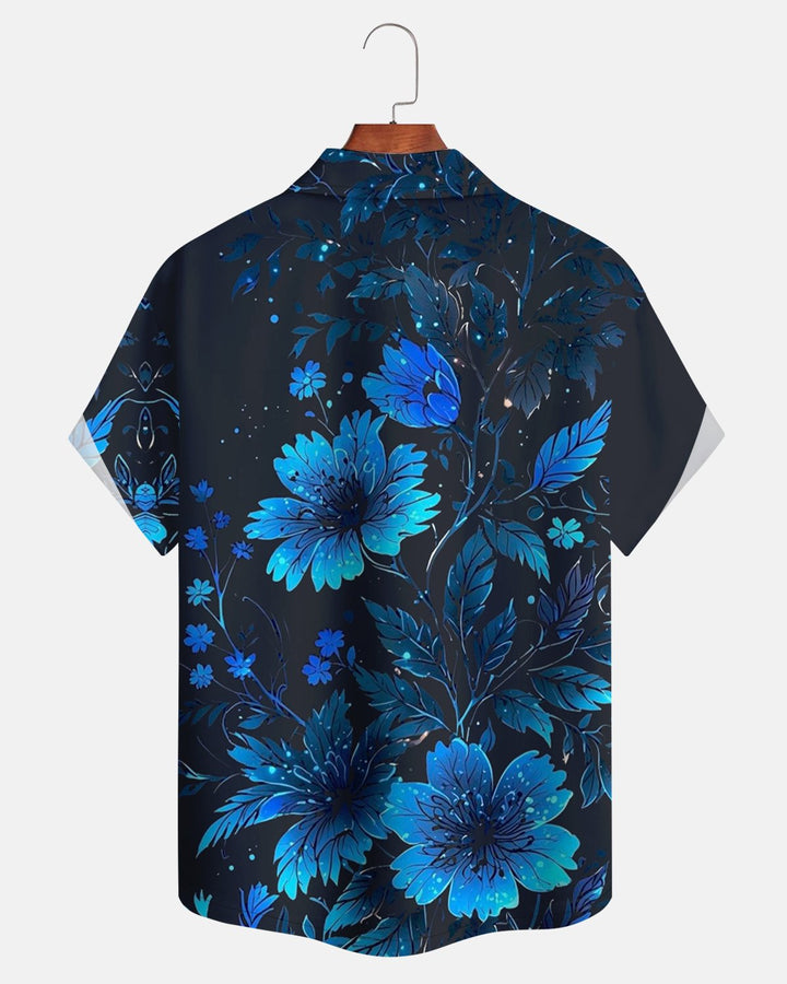 Alohadaddy® Casual Style Floral Print Men&