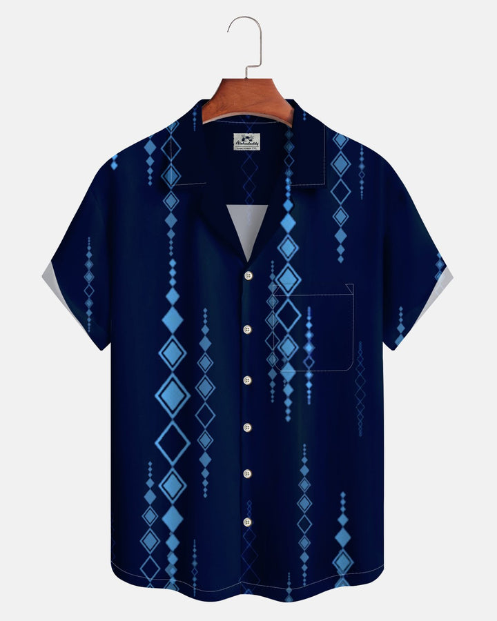 Alohadaddy® Casual Geometric Pattern Men&