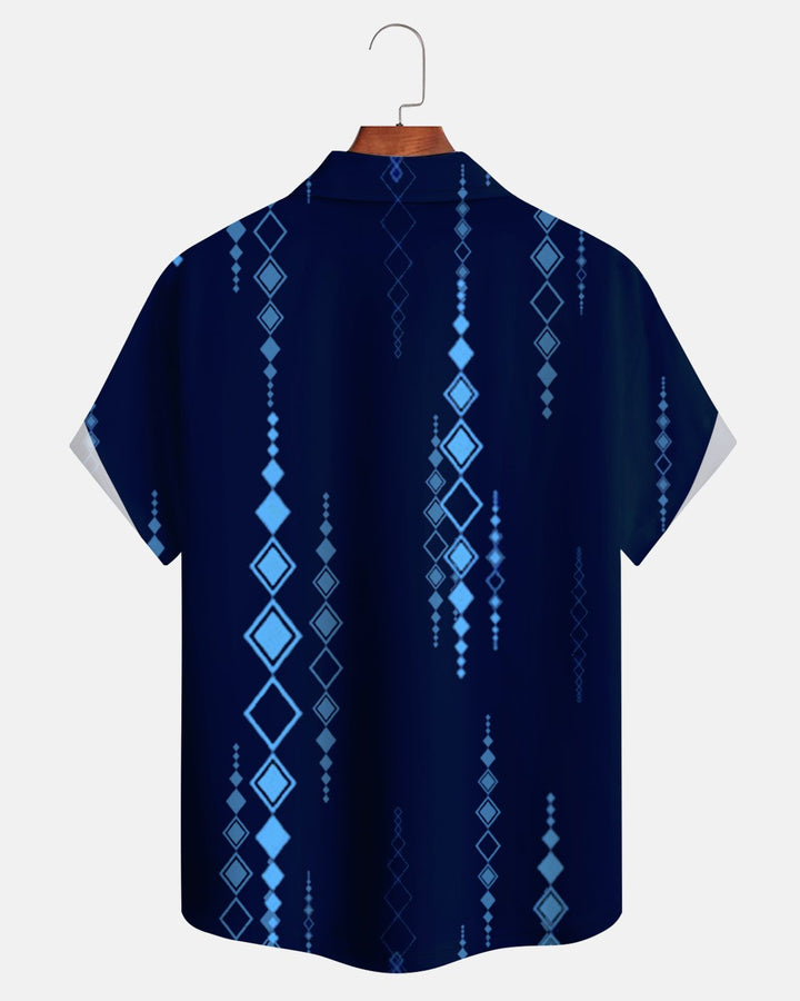Alohadaddy® Casual Geometric Pattern Men&