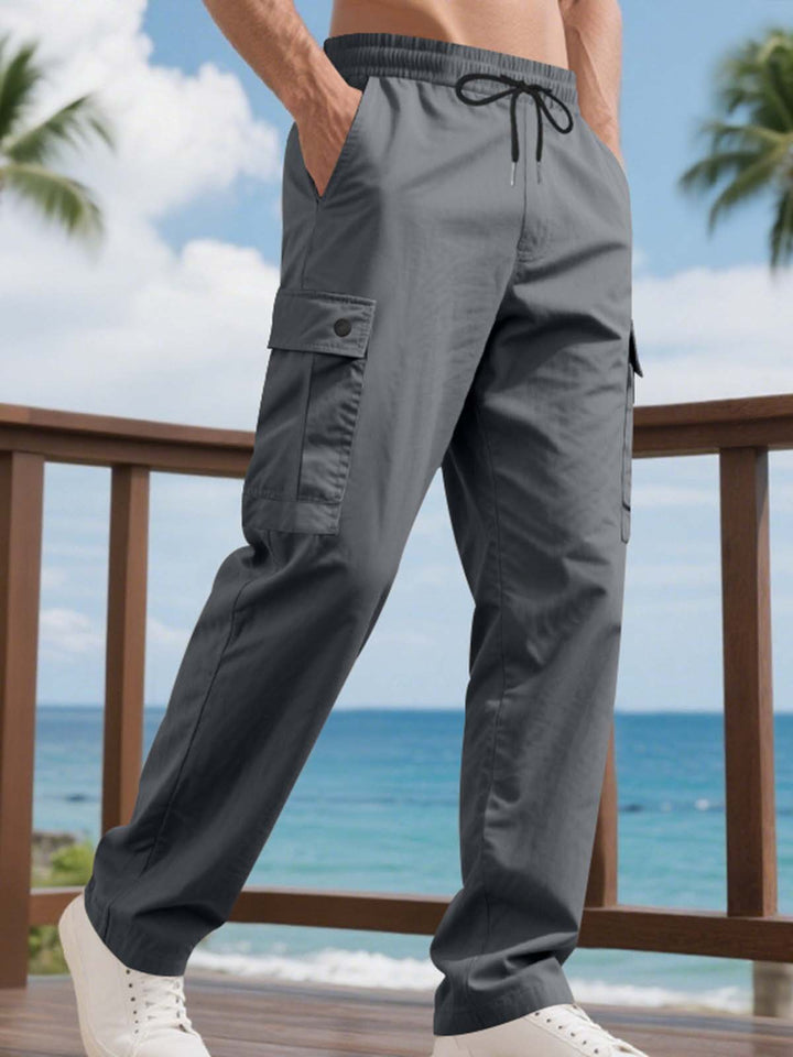 Alohadaddy® American Autumn And Winter Multi-Pocket Loose Casual Tough Guy Yuppie Overalls