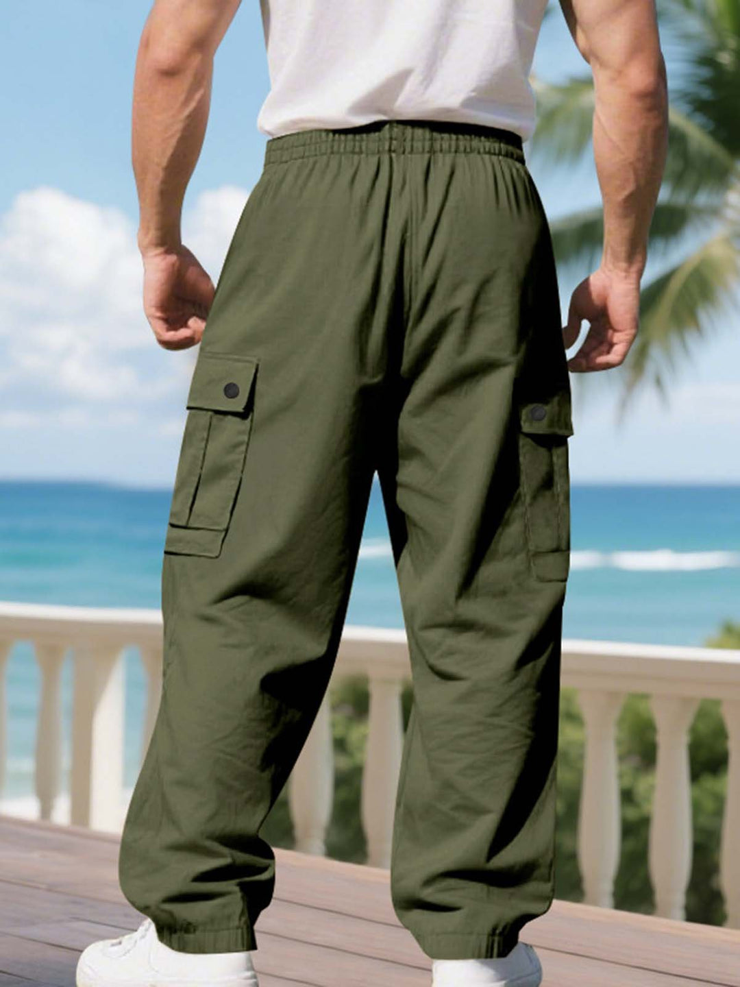 Alohadaddy® American Autumn And Winter Multi-Pocket Loose Casual Tough Guy Yuppie Overalls