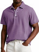 Alohadaddy® Casual Fashion Solid Color Retro Short Sleeve Lapel Polo Shirt