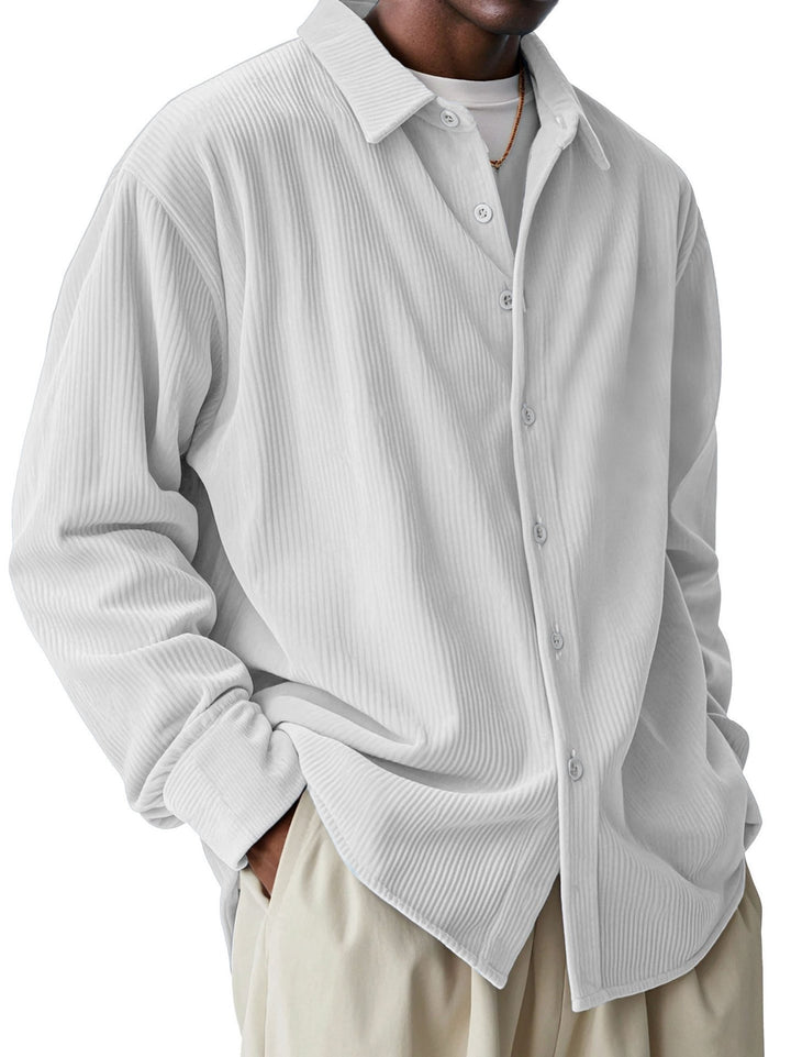 Alohadaddy® Basic Solid Color Cotton Linen Print Men&