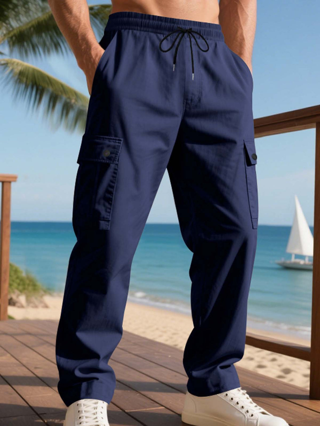 Alohadaddy® American Autumn And Winter Multi-Pocket Loose Casual Tough Guy Yuppie Overalls