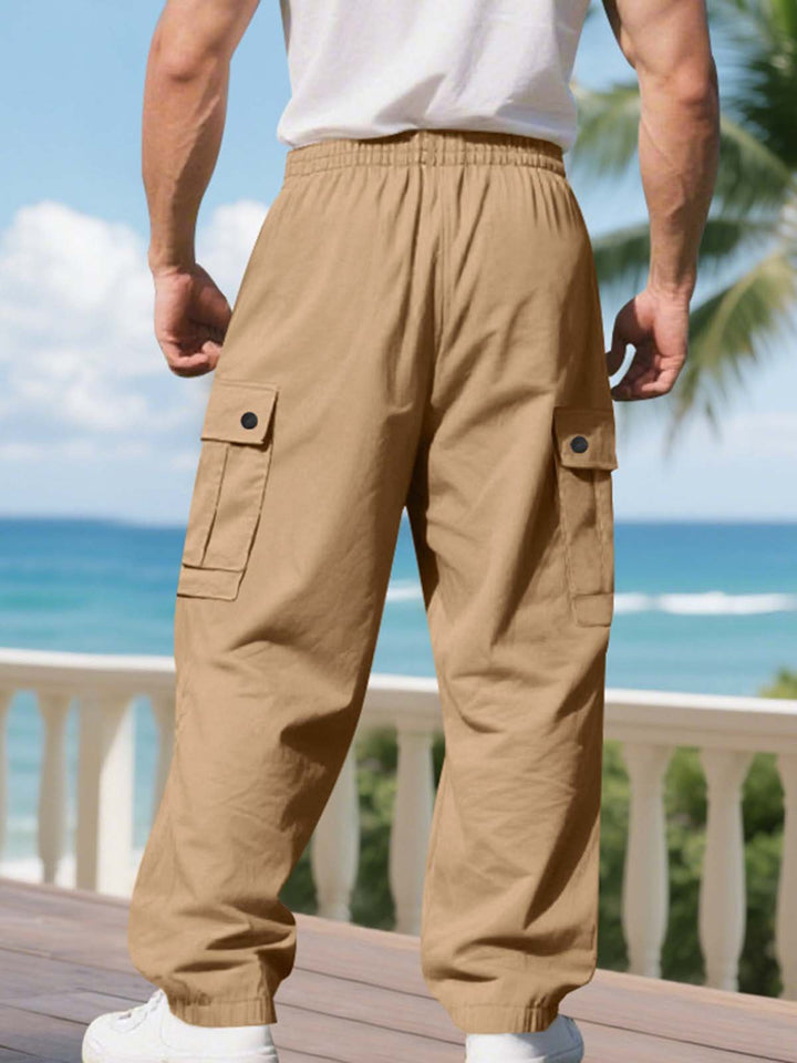 Alohadaddy® American Autumn And Winter Multi-Pocket Loose Casual Tough Guy Yuppie Overalls