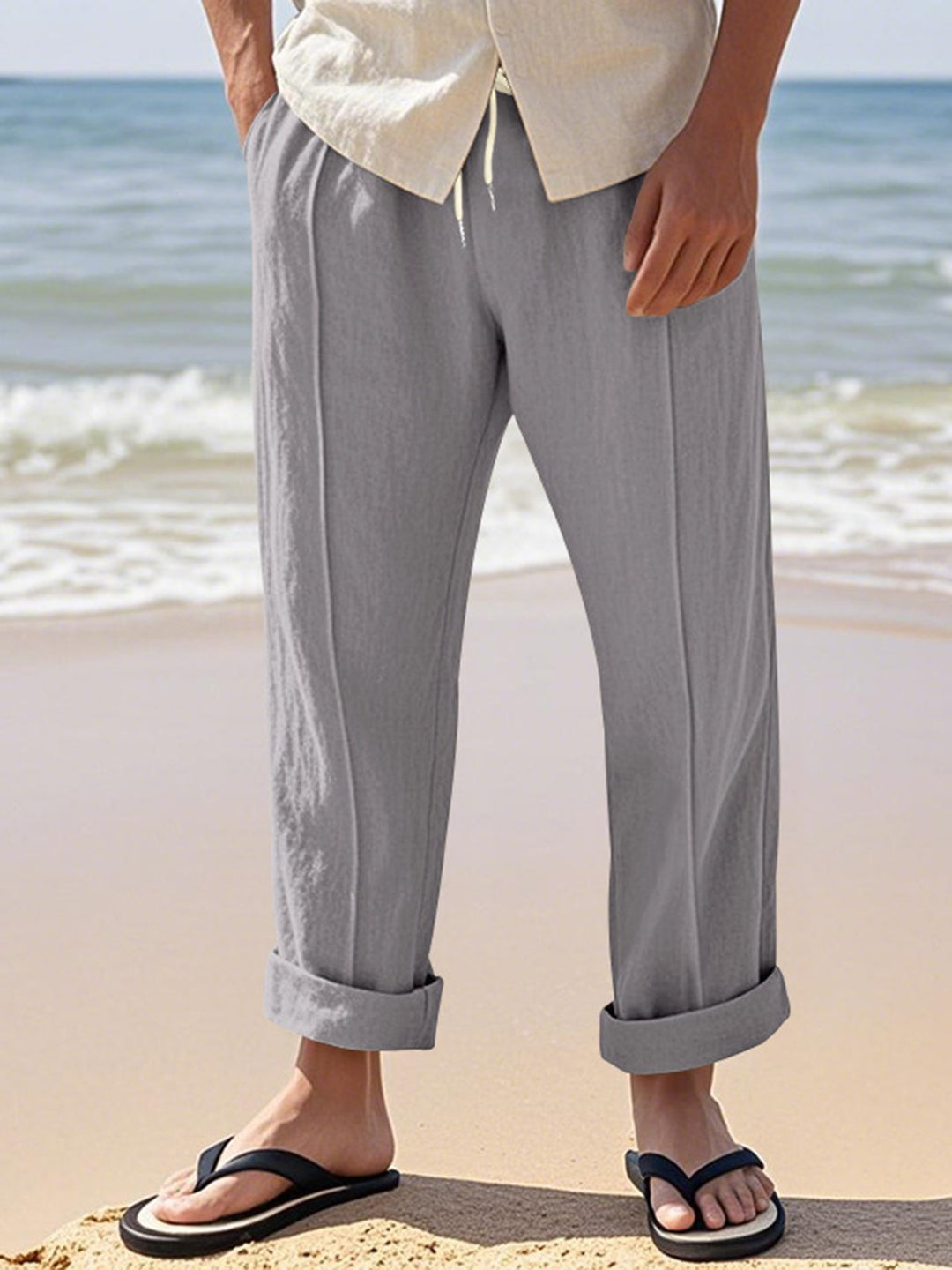Alohadaddy® Linen Summer Pants Men&