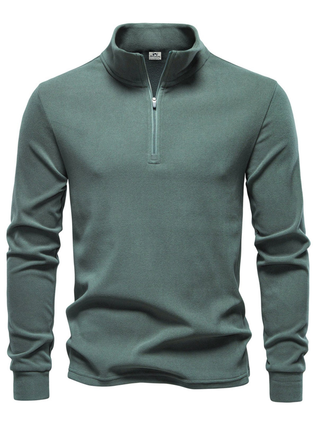 Alohadaddy® Autumn/Winter Stand Collar Long Sleeve German Fleece Warm Bottoming Shirt European Men&