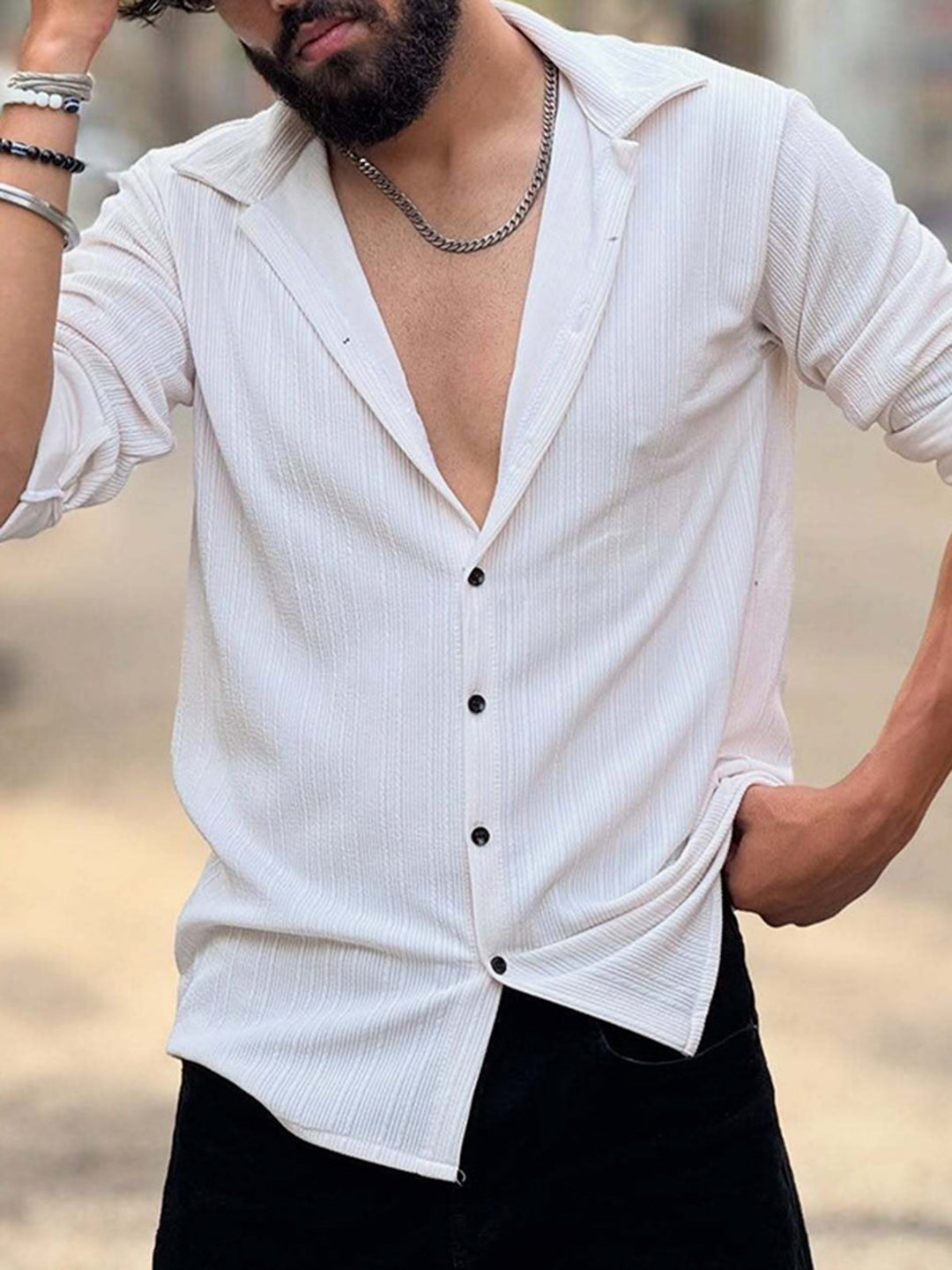 Alohadaddy® Hawaiian Casual Lapel Shirt Men&