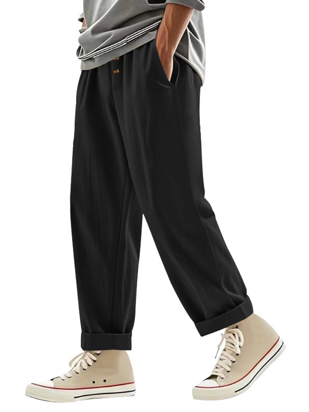 Alohadaddy® casual solid color men&