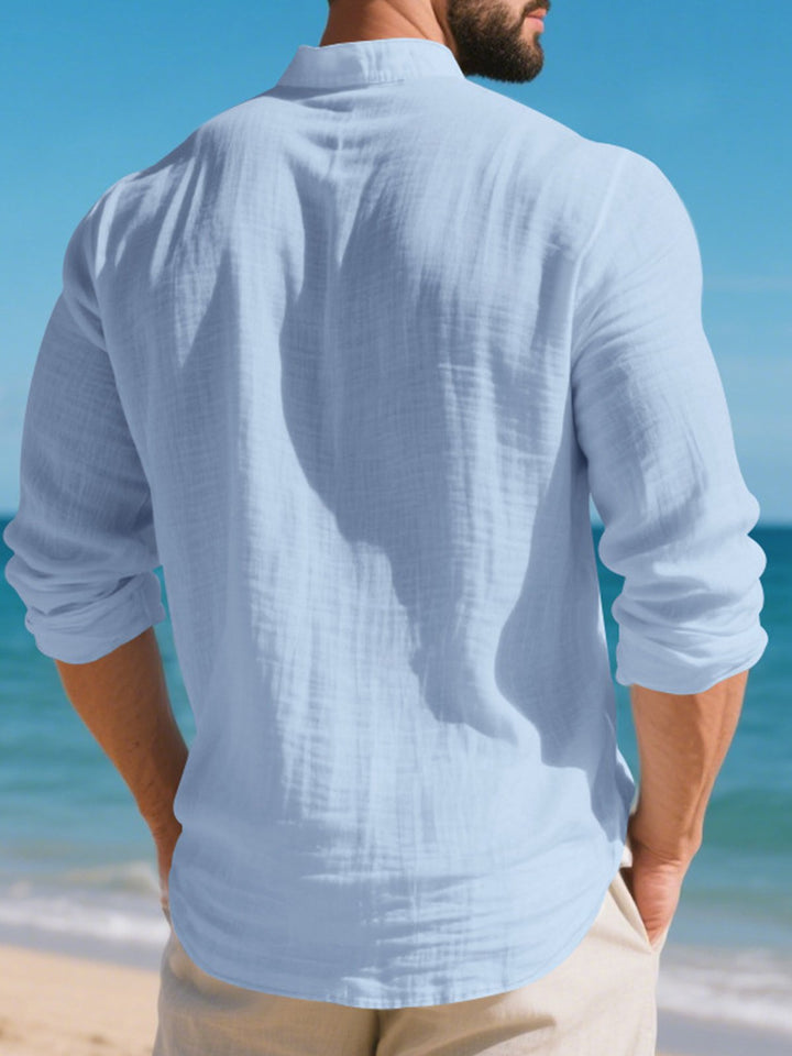 Alohadaddy® Linen Long Sleeve Men&