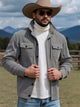 Alohadaddy® Casual Corduroy Jacket Coat Lapel American Retro Multi-pocket Work Jacket Men