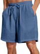Alohadaddy® Casual Basics Drawstring Versatile Moisture Wicking Textured Fabric Men's Shorts