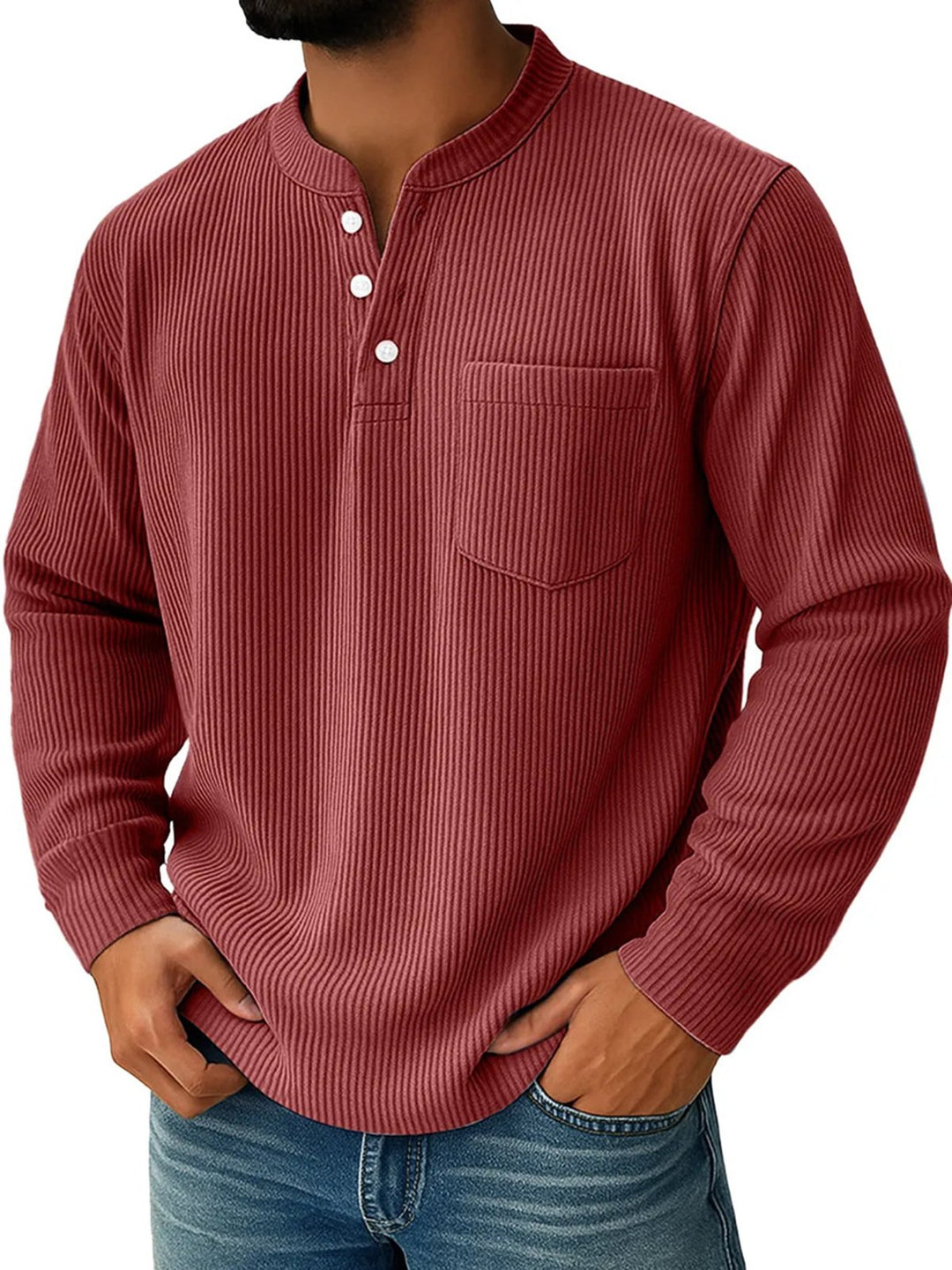 Alohadaddy® Half Zipper Men&