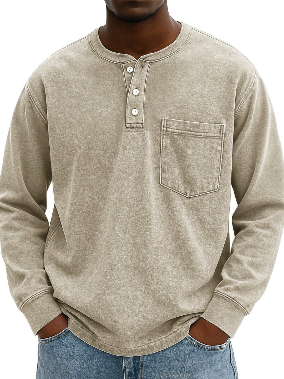 Alohadaddy® Half Zipper Men&