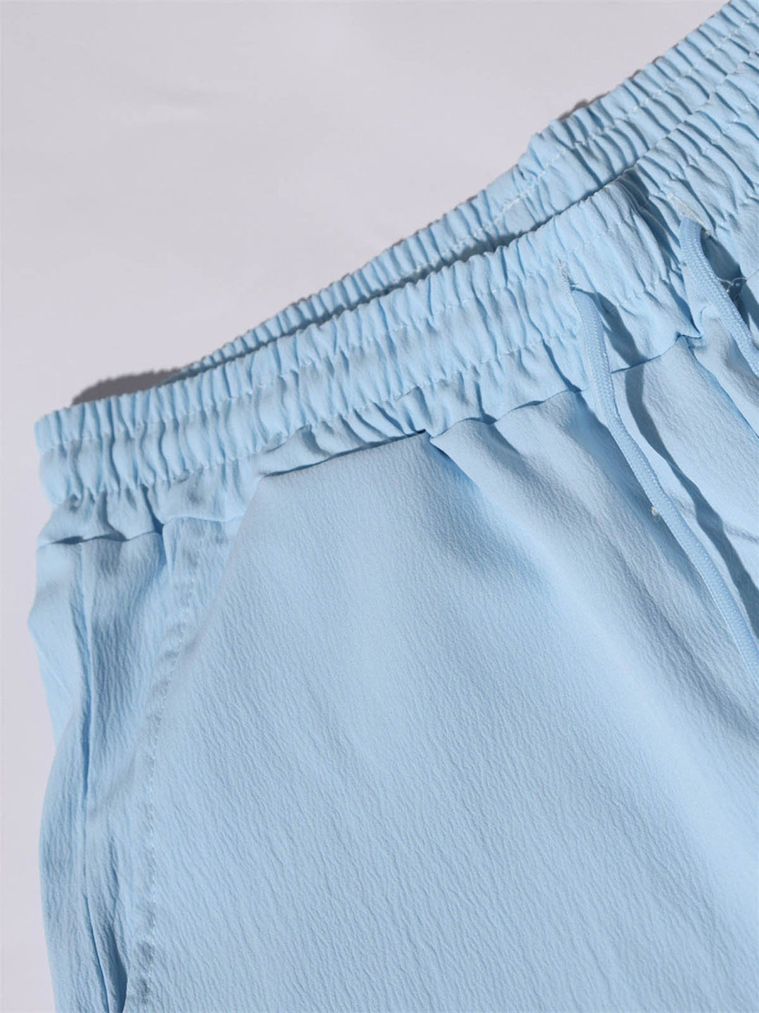 Alohadaddy® Shorts High Street Pleated Lounge Pants Straight Leg Plain Comfort Breathable Shorts