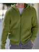 Alohadaddy® 2025 Autumn and Winter New Men's Knitted Sweater Hooded Long Sleeve Knitted Sweater Jacket