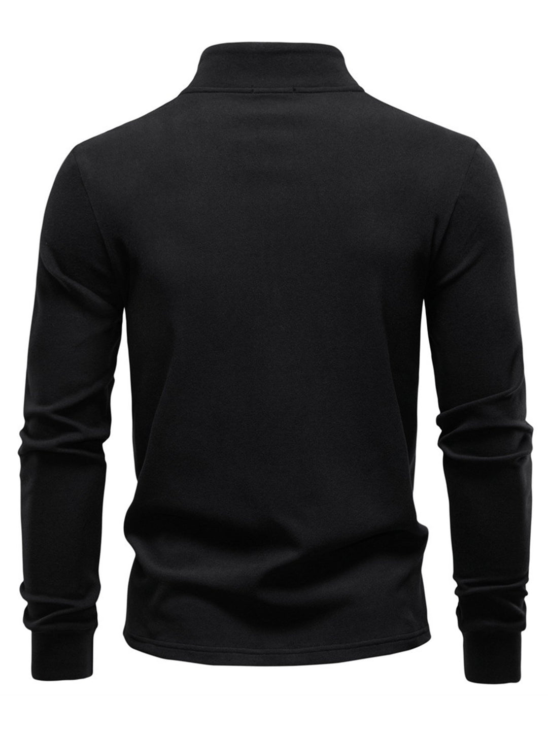 Alohadaddy® Autumn/Winter Stand Collar Long Sleeve German Fleece Warm Bottoming Shirt European Men&
