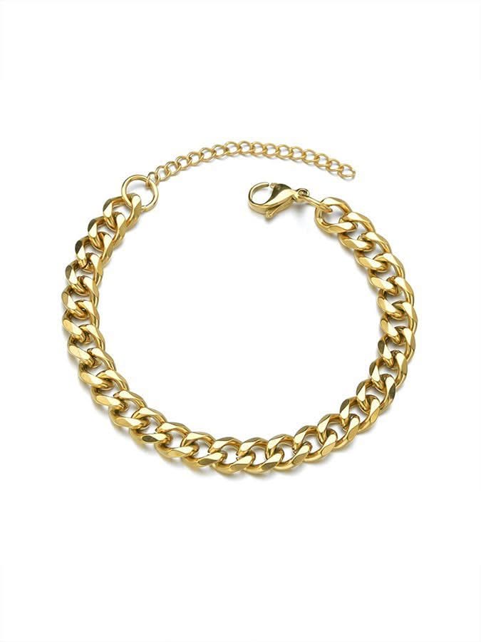 Stainless Steel Golden Color Bracelets