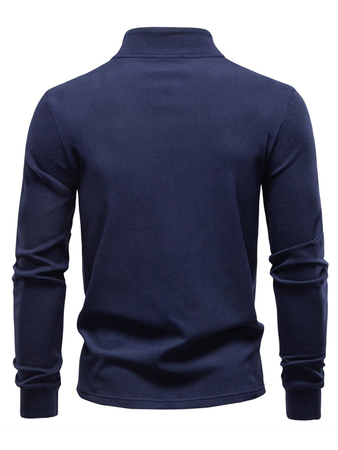 Alohadaddy® Autumn/Winter Stand Collar Long Sleeve German Fleece Warm Bottoming Shirt European Men&
