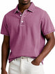 Alohadaddy® Casual Fashion Solid Color Retro Short Sleeve Lapel Polo Shirt