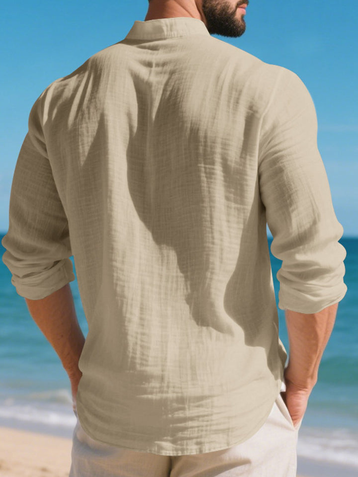 Alohadaddy® Linen Long Sleeve Men&