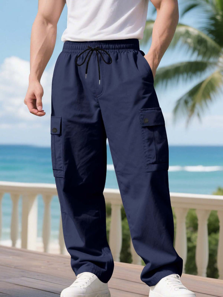 Alohadaddy® American Autumn And Winter Multi-Pocket Loose Casual Tough Guy Yuppie Overalls
