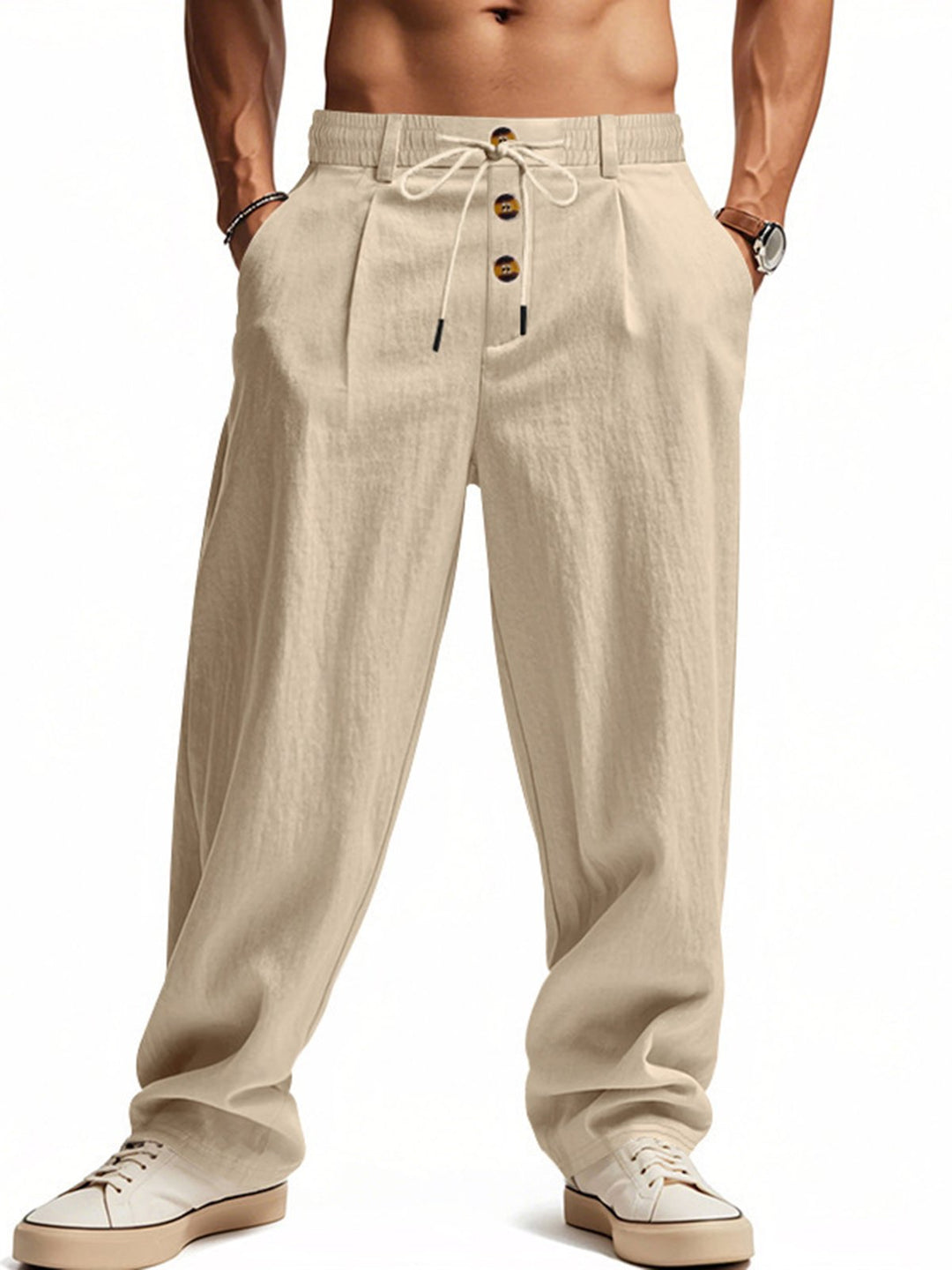 Alohadaddy® casual solid color men&