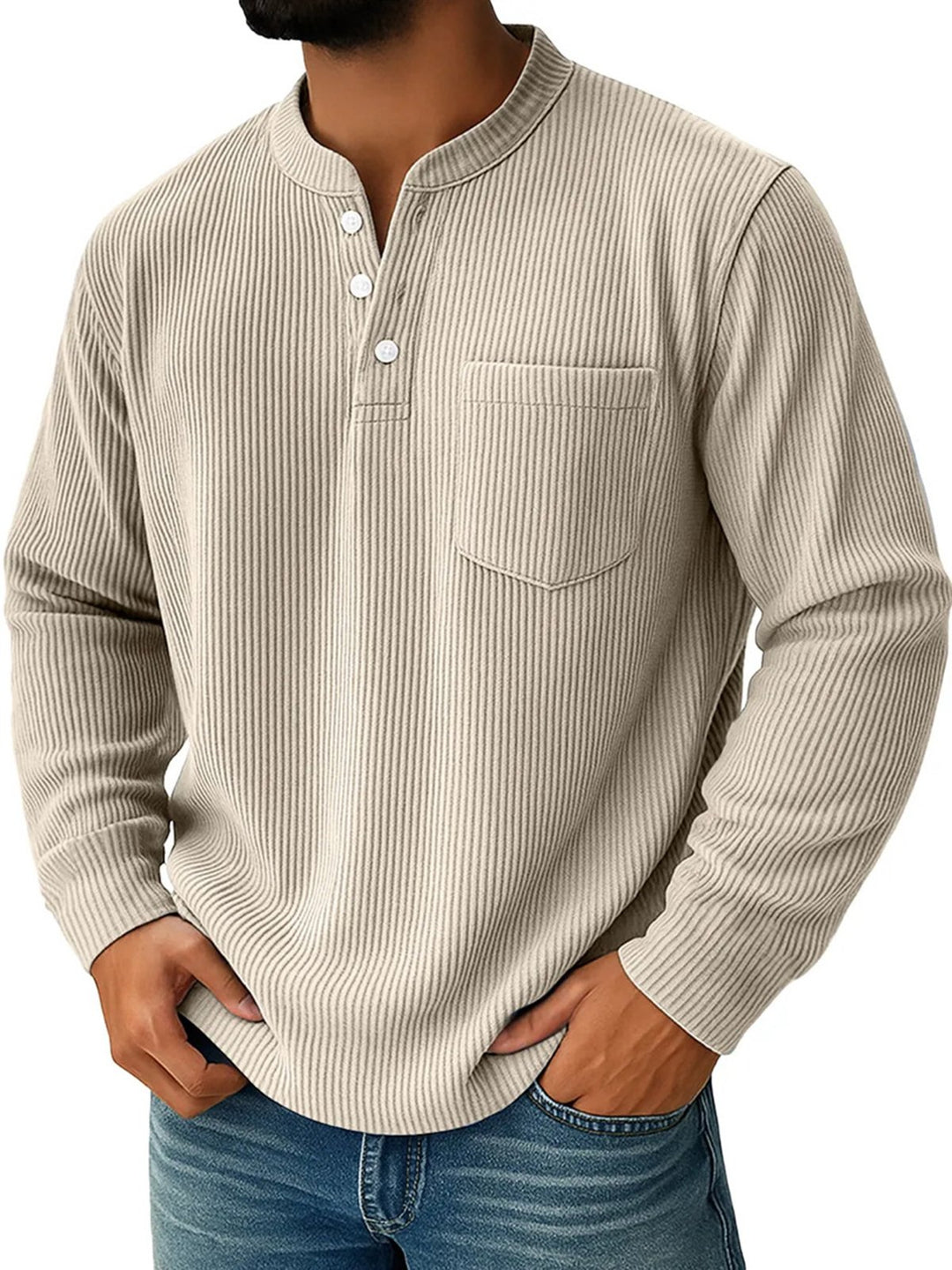 Alohadaddy® Half Zipper Men&