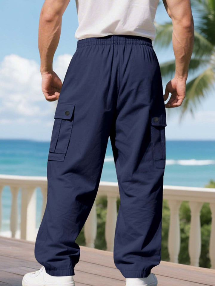 Alohadaddy® American Autumn And Winter Multi-Pocket Loose Casual Tough Guy Yuppie Overalls