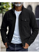 Alohadaddy® Casual American Heavy Corduroy New Simple Versatile Multi-Pocket Long Sleeve Stand Collar Jacket Men's