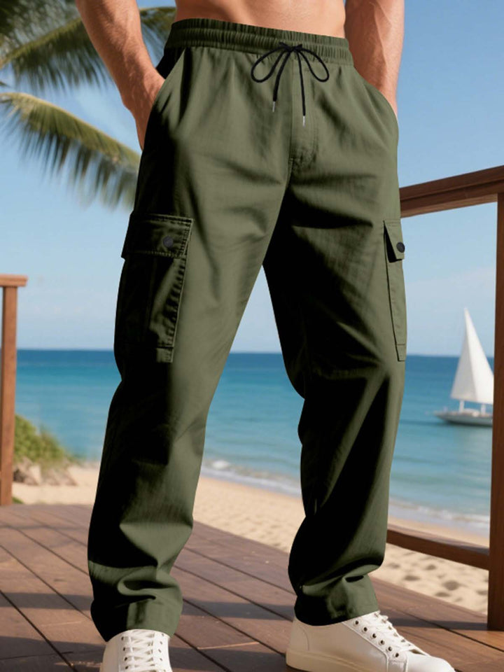 Alohadaddy® American Autumn And Winter Multi-Pocket Loose Casual Tough Guy Yuppie Overalls