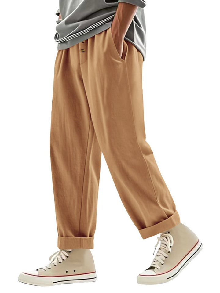 Alohadaddy® casual solid color men&