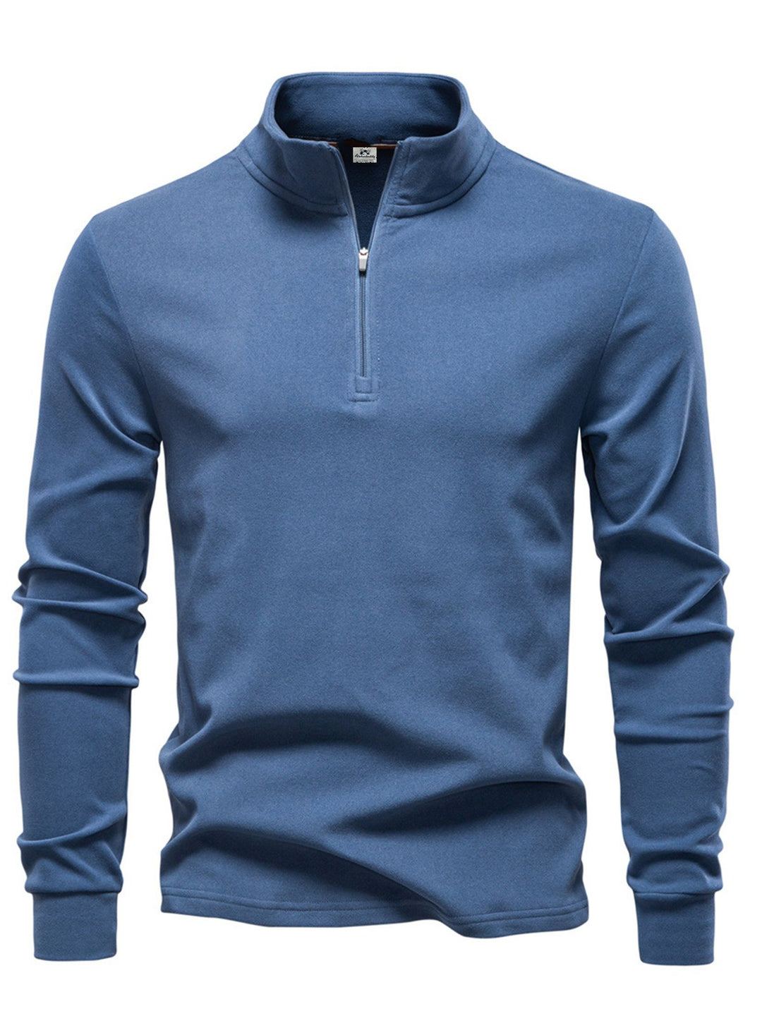 Alohadaddy® Autumn/Winter Stand Collar Long Sleeve German Fleece Warm Bottoming Shirt European Men&