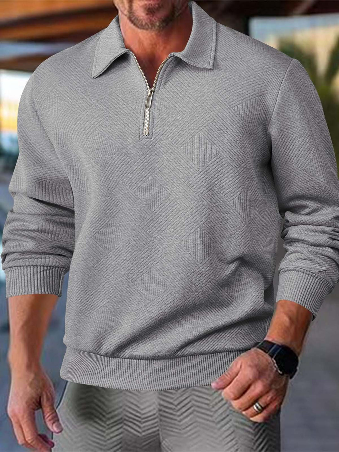 Alohadaddy® Casual Zipper Men&